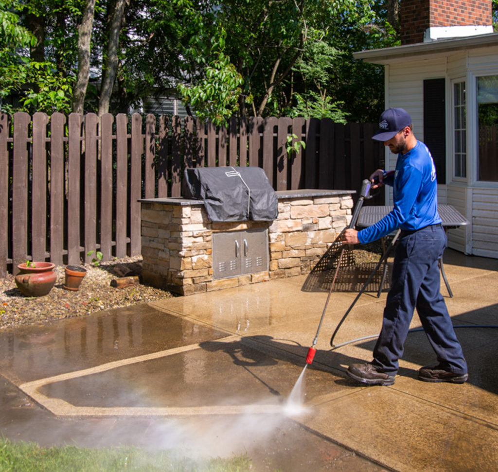 Backyard Cleaning