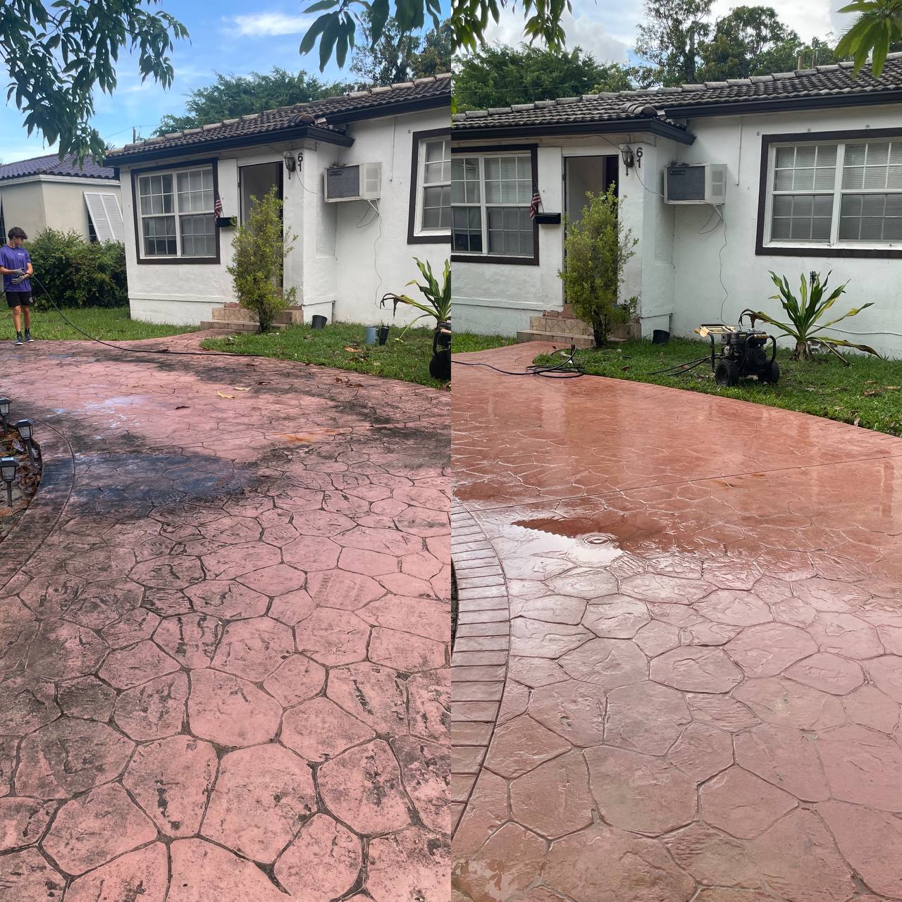 Driveway Before/After 2 – Hydrotec