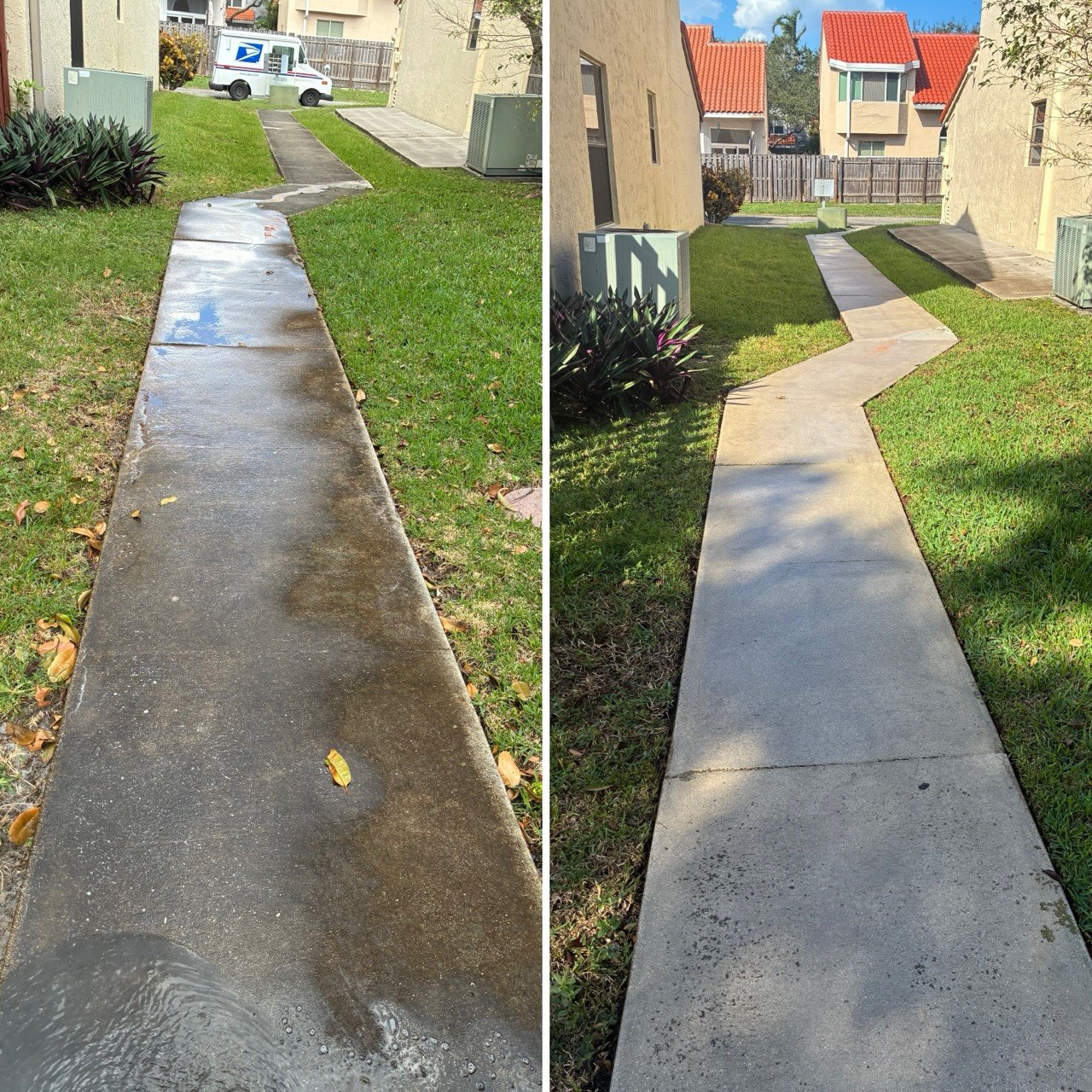 Walkway Before/After 2 – Hydrotec