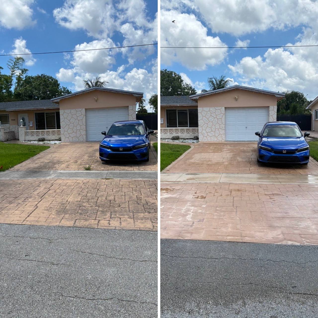 Driveway Before/After 3 – Hydrotec