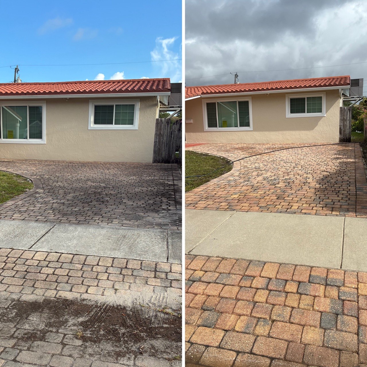 Driveway Before/After 3 – Hydrotec