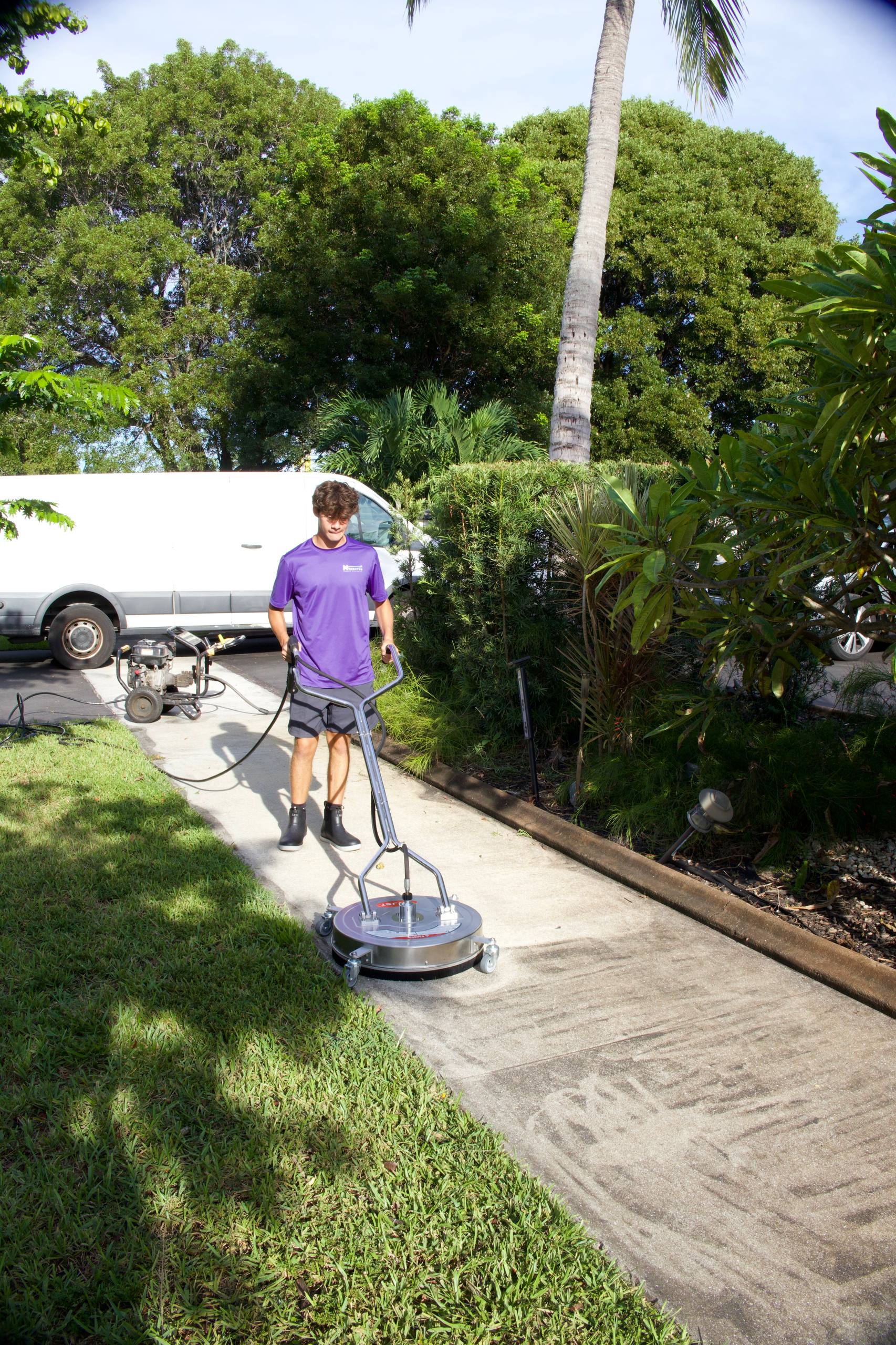 Sidewalk Cleaning