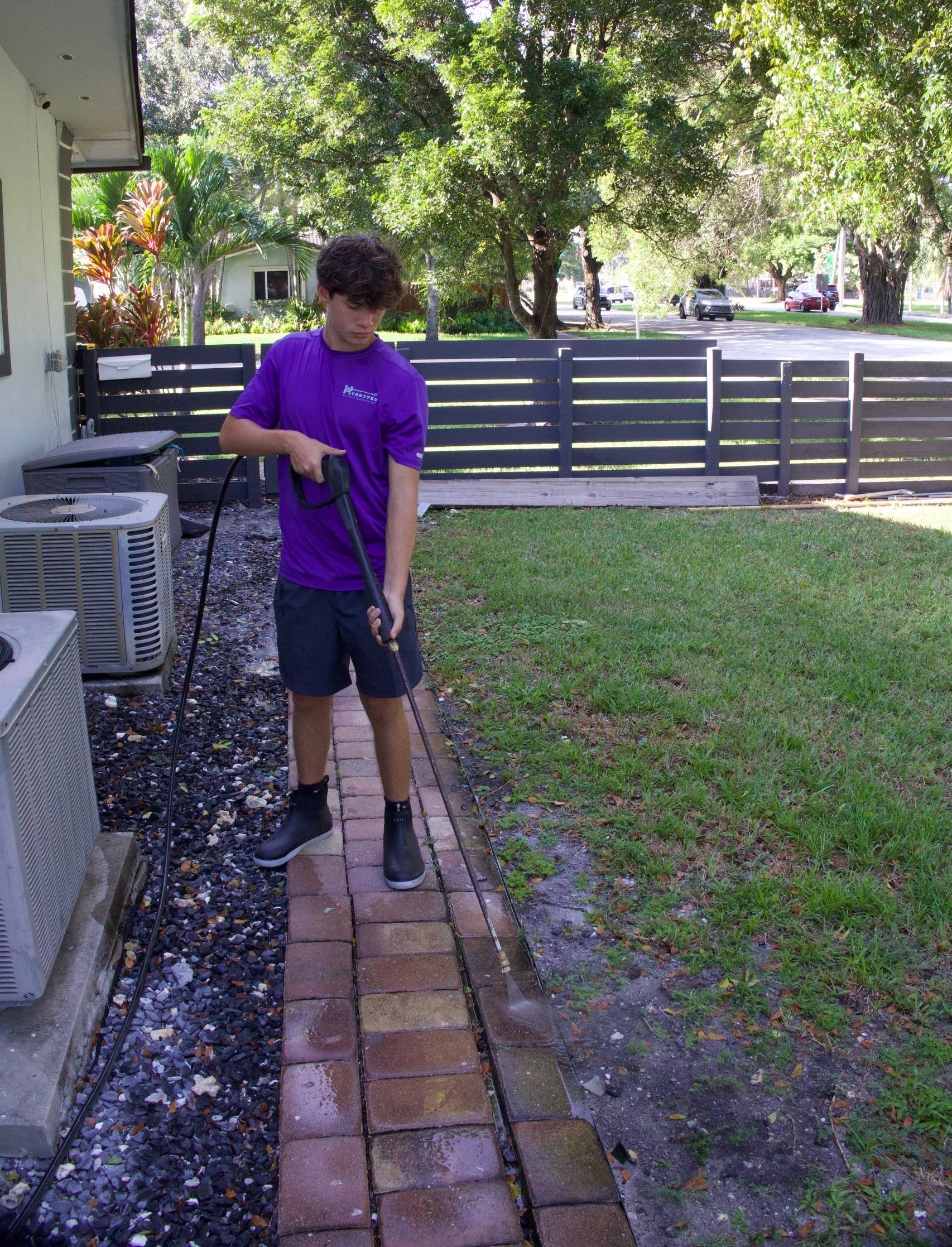Walkway Cleaning