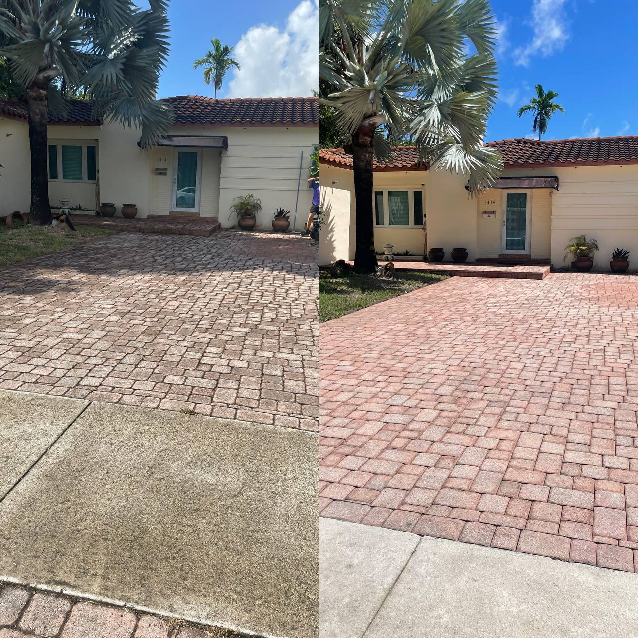 Driveway Before/After 2 – Hydrotec