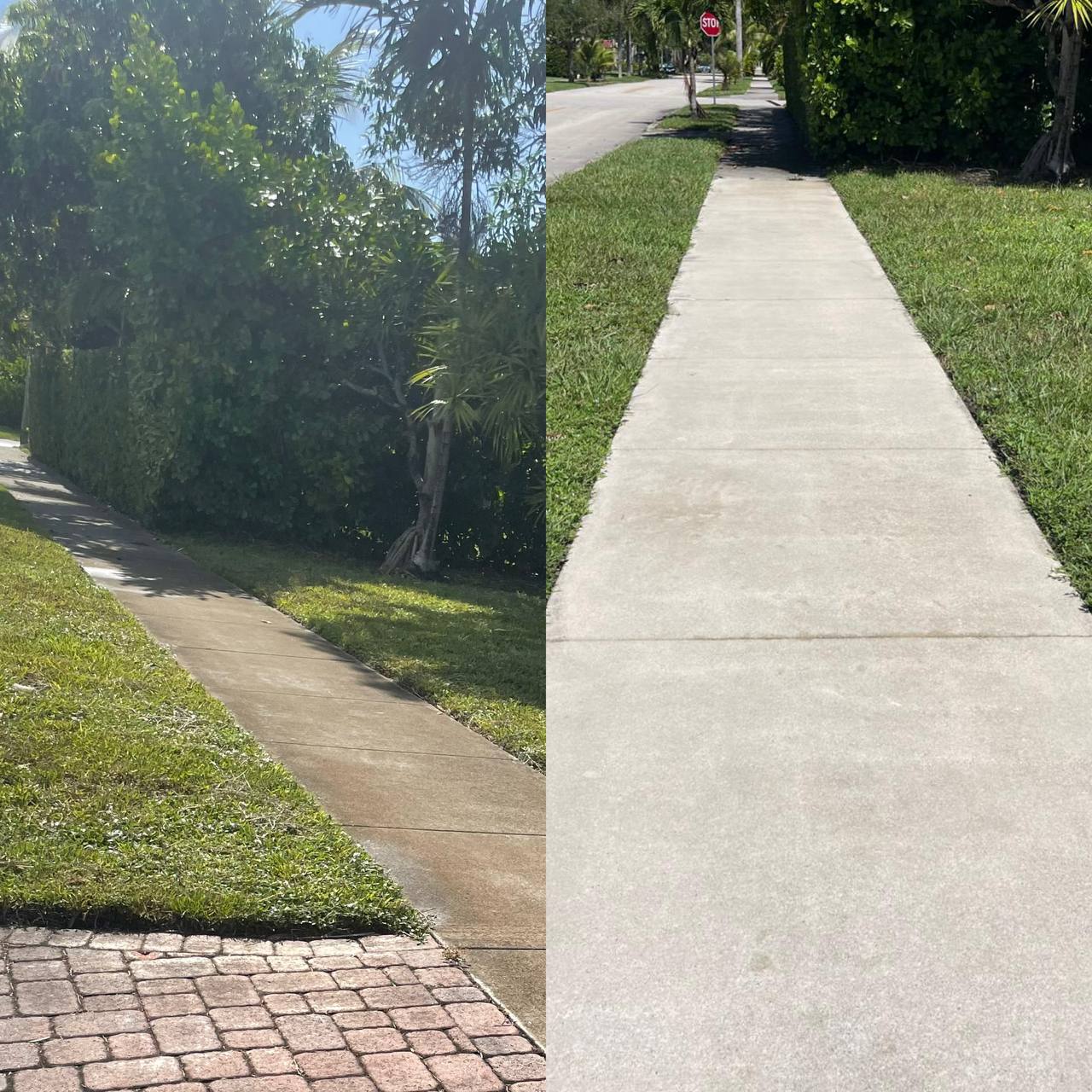 Sidewalk Before/After 1 – Hydrotec