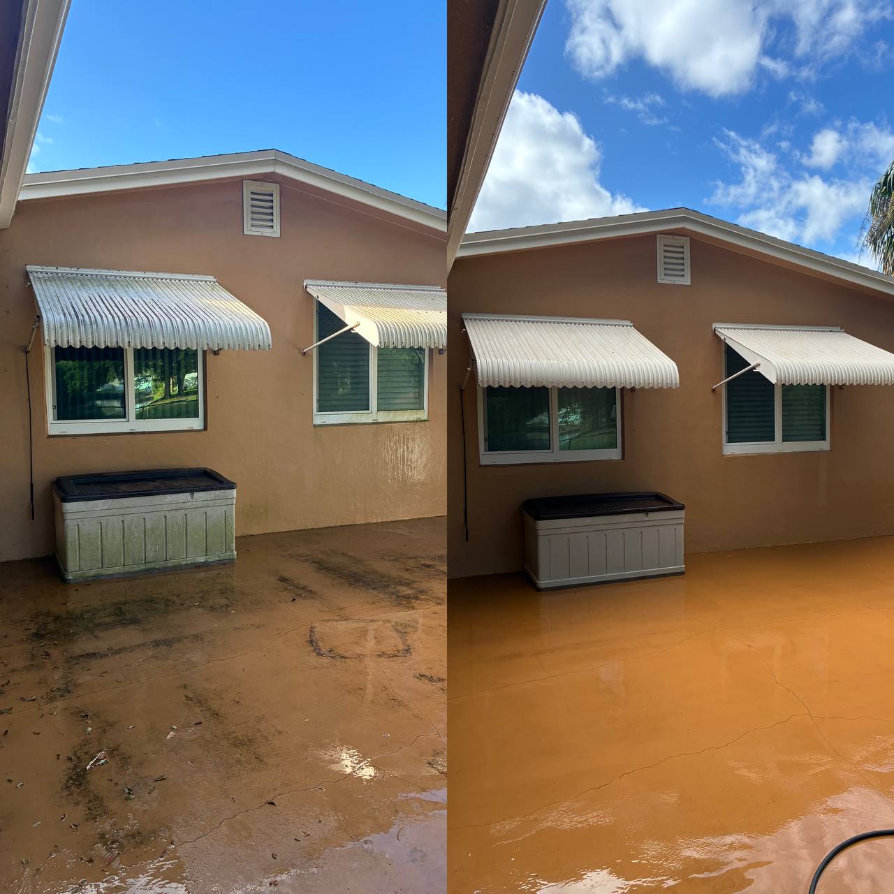 House Wash Before/After 2 – Hydrotec