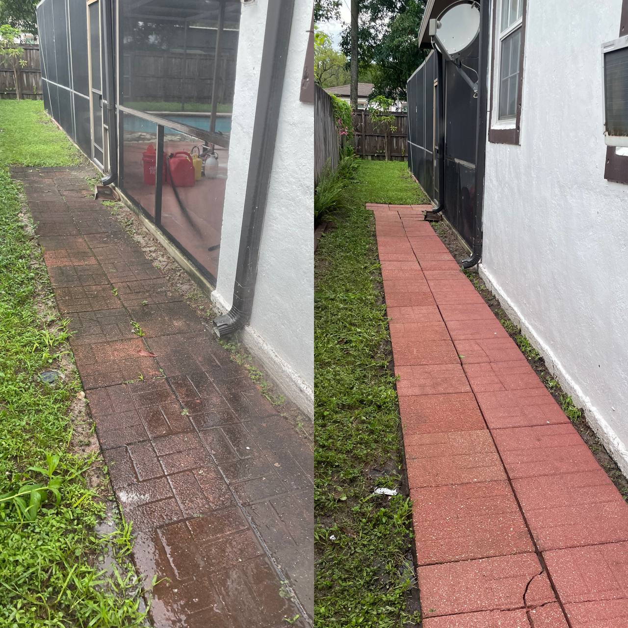 Walkway Before/After 1 – Hydrotec